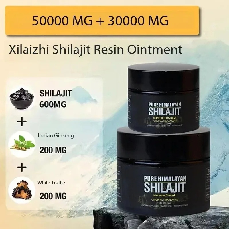 30 جرام /50 جرام 100% معجون را - مراجعة Shilajit Resin Pure وسعره