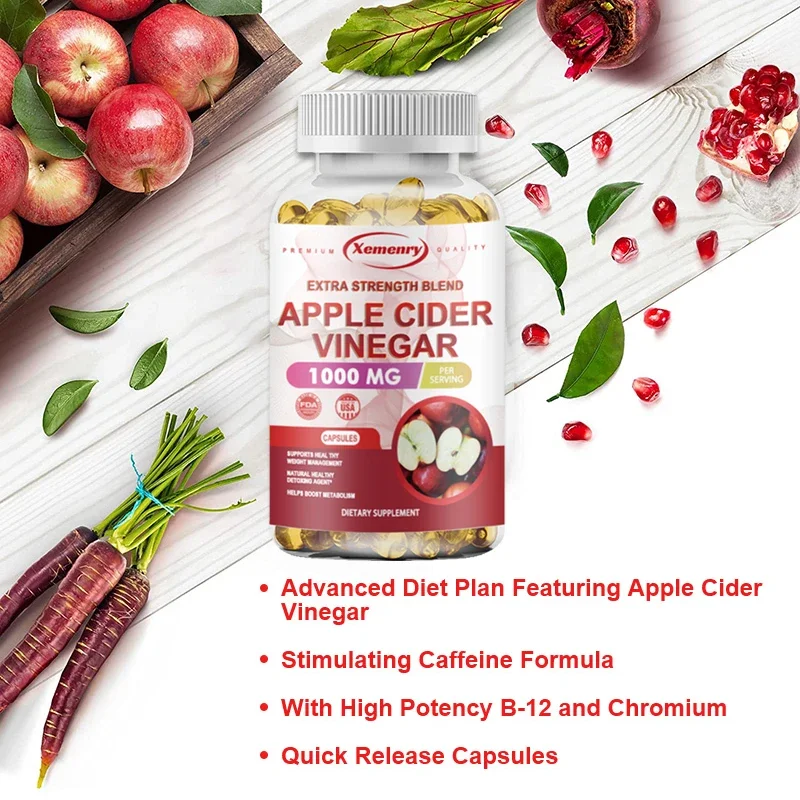 كبسولات خل التفاح - إدارة الوز - مراجعة Apple Cider Vinegar Pill وسعره