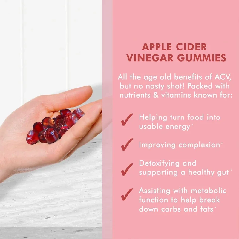 60 قطعة من علكات خل التفاح للب - مراجعة Apple Cider Vinegar Pill وسعره