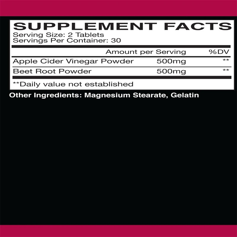 كبسولات خل التفاح والشمندر، مز - مراجعة Apple Cider Vinegar Pill وسعره