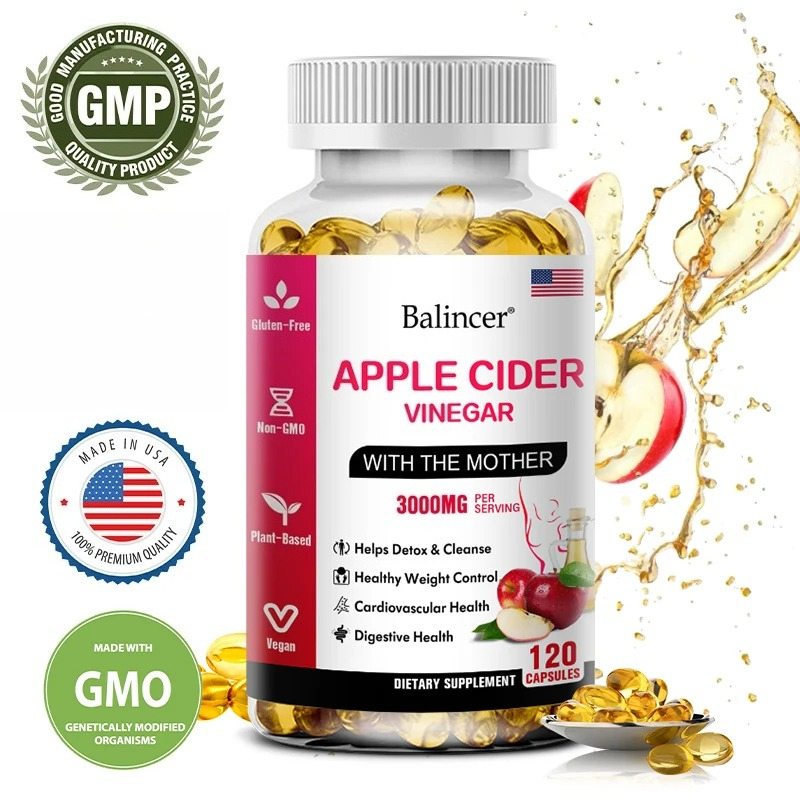 كبسولات بالينسر لخل التفاح وحر - مراجعة Apple Cider Vinegar Pill وسعره