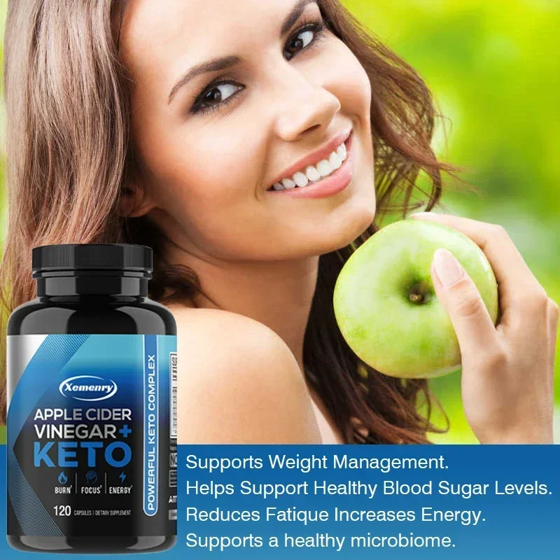 كبسولة خل التفاح كيتو - تدعم ا - مراجعة Apple Cider Vinegar Pill وسعره
