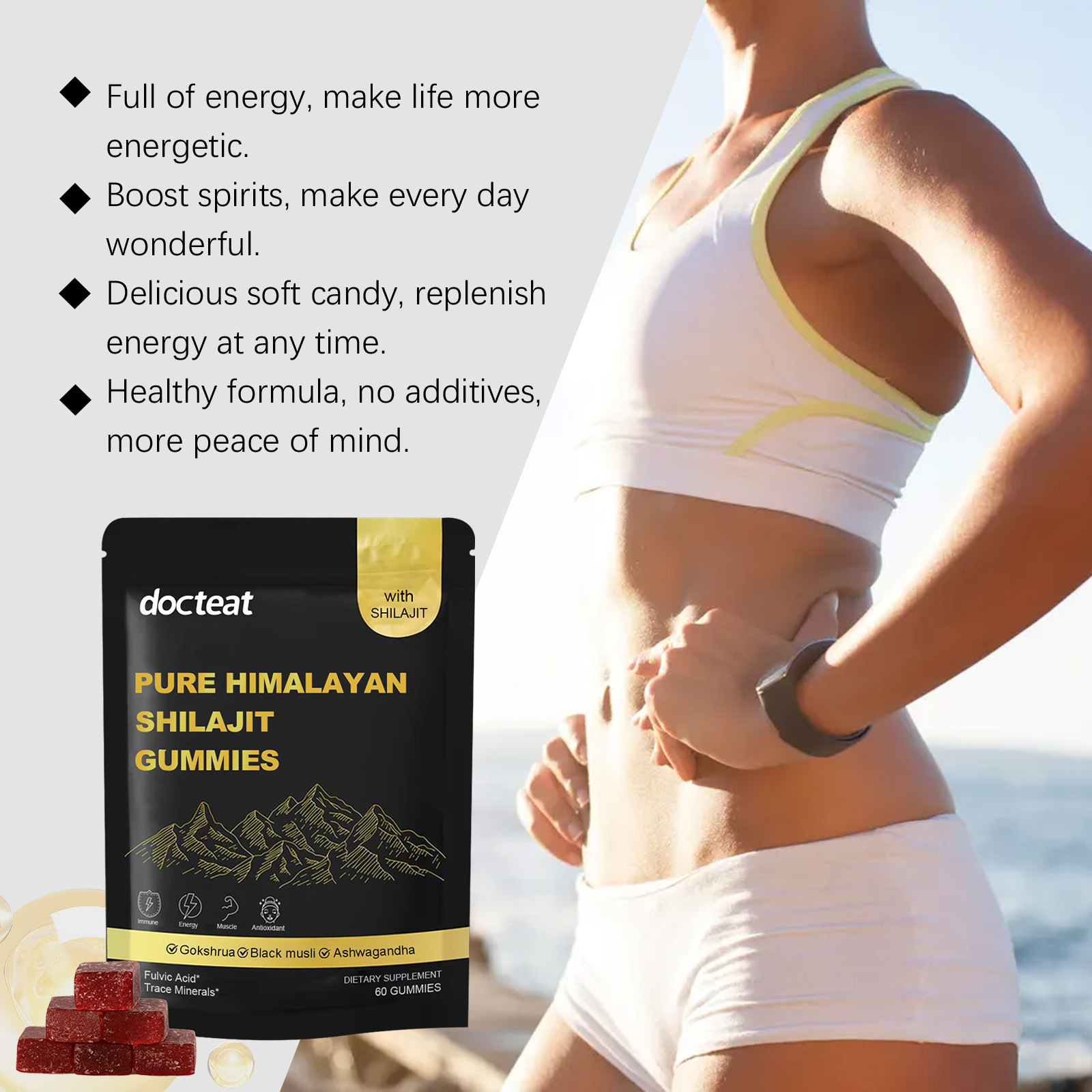 حلوى الشيلاجيت عالية الفعالية، - مراجعة Shilajit Resin Pure وسعره