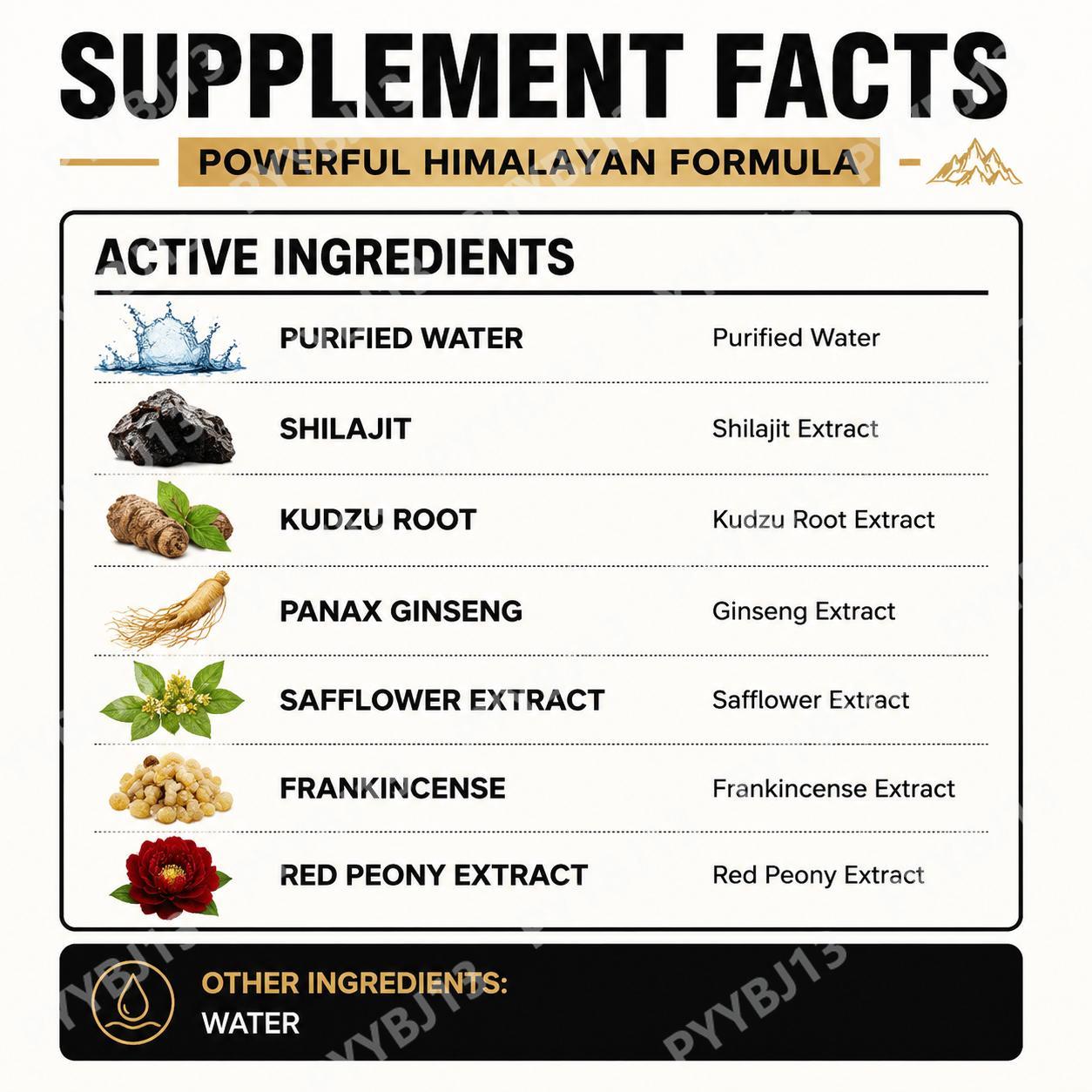 قطرات الشيلاجيت غوجير - تركيبة - مراجعة Shilajit Resin Pure وسعره